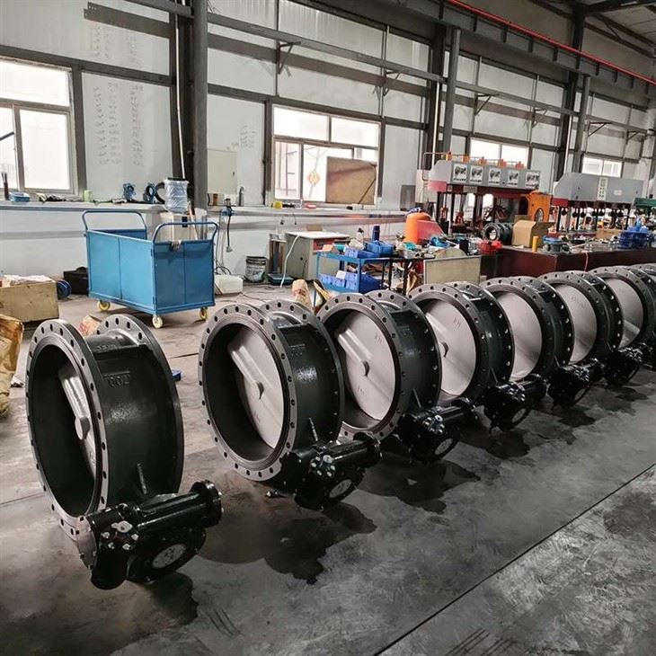 Large Diameter Turbine Flange Butterfly Valve Large Diameter Turbine Flange Butterfly Valve