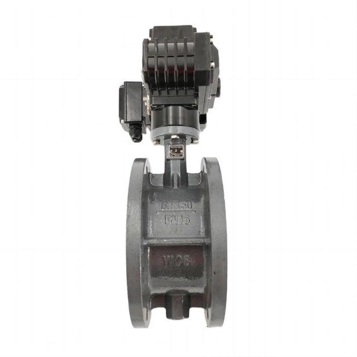 Precision Small Electric Flange Butterfly Valve